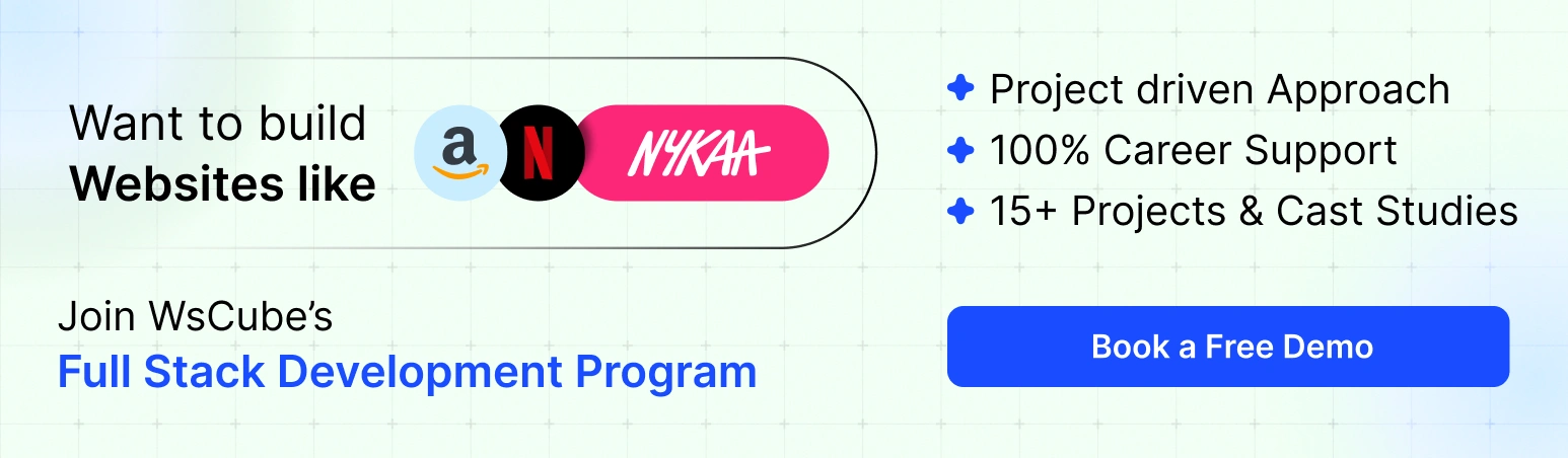 Full Stack Course Banner