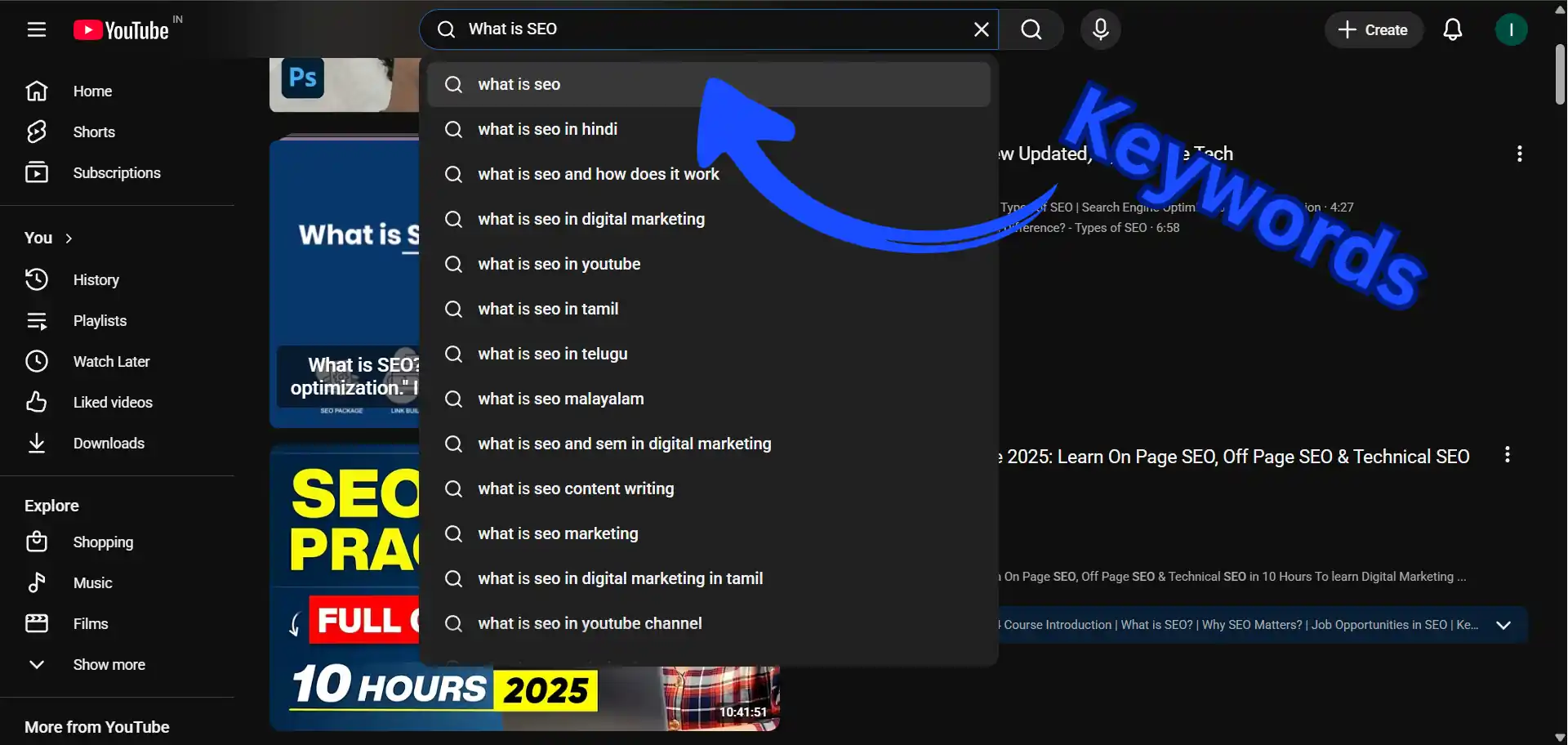 Keyword Research & Selection 