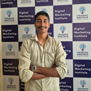 Shivanshu Tiwari, eBuddha Digitech student